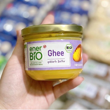 Bơ Ghee Hữu Cơ Đức Bio 180g