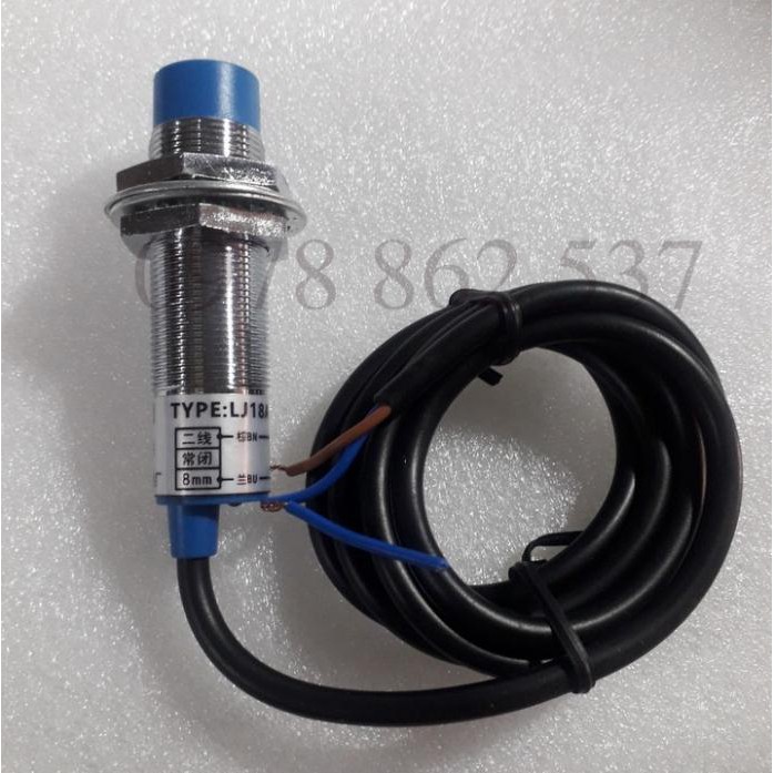 Cảm Biến Tiệm Cận phi 18 loại 2 dây 24vdc NC  LJ18A3-8-Z/DX
