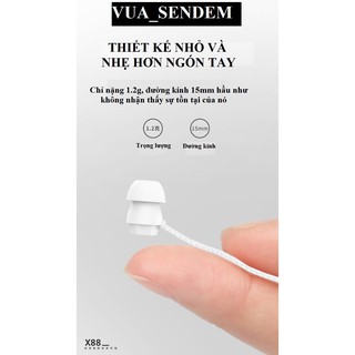 Tai nghe siêu nhỏ SENDEM X88 hàng cao cấp hô trợ giấc ngủ