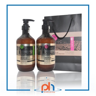 Cặp Gội Xả Pera Argan Oil 800mlx2