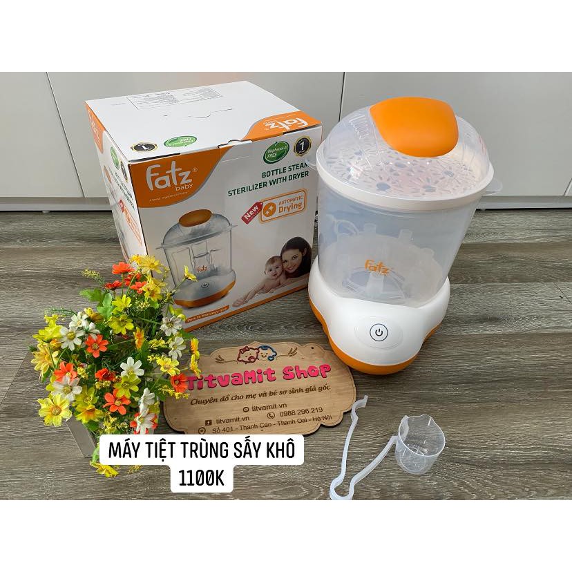 Máy tiệt trùng và sấy khô bình sữa Fatzbaby FB4906SL