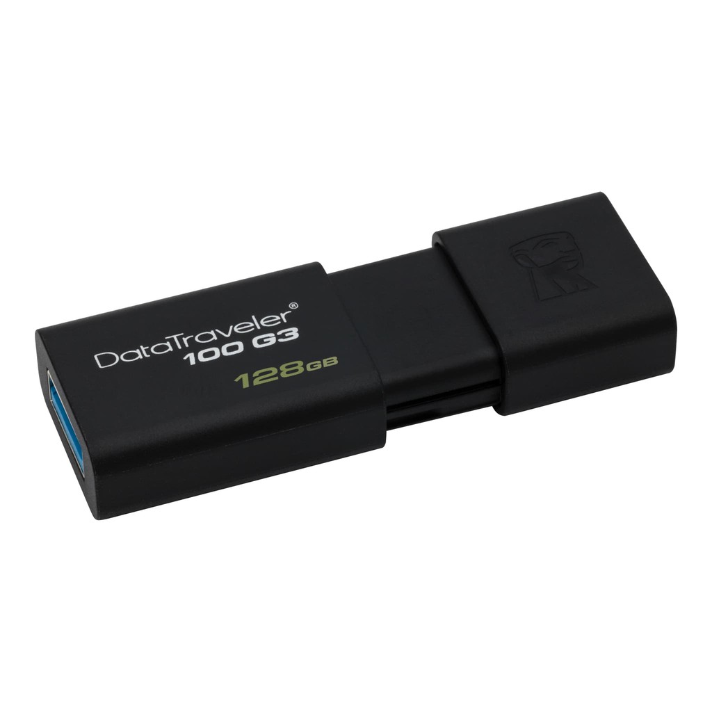 USB Kingston DT100G3 128Gb nắp trượt tốc độ tới 100MB/s - Hàng chính hãng | BigBuy360 - bigbuy360.vn