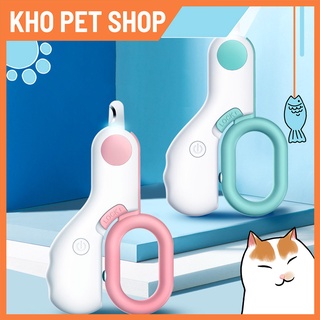Kéo cắt móng thú cưng có đèn LED