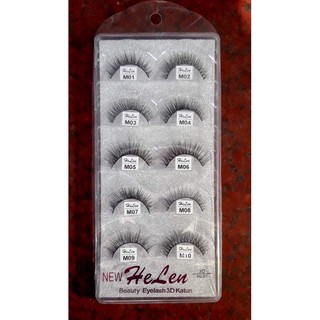 Mi giả cao cấp Helen Eyelash 3D Katun