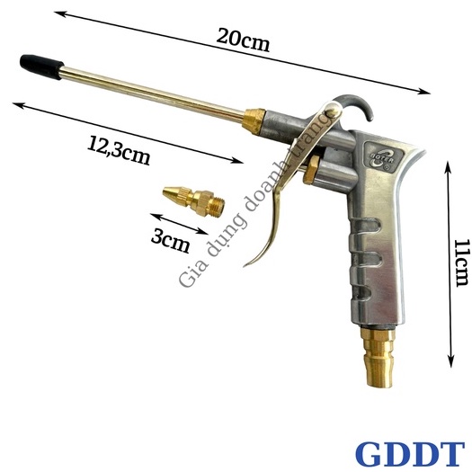 Súng xì khô, Súng xịt hơi dùng máy nén khí (HÀNG ĐẸP)
