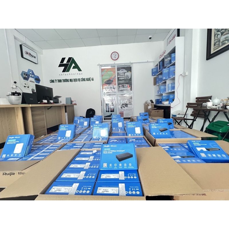 Bộ phát WiFi6 ốp trần Ruijie RG-RAP2260 2260 2260G LAN 100M 1000M 10000M tối đa 512 người dùng