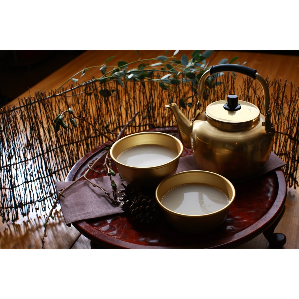ẤM RƯỢU GẠO + CHÉN UỐNG RƯỢU GẠO HÀN QUỐC MAKGEOLLI