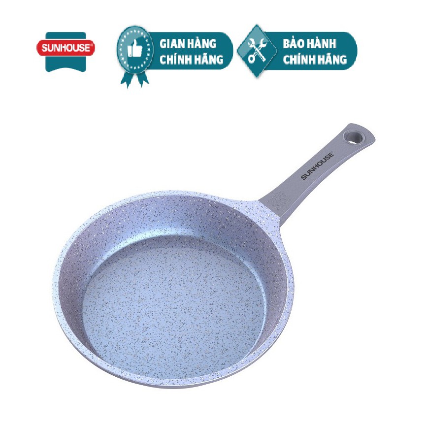 Chảo chiên siêu bền vân đá đáy từ Sunhouse Mama SHG11