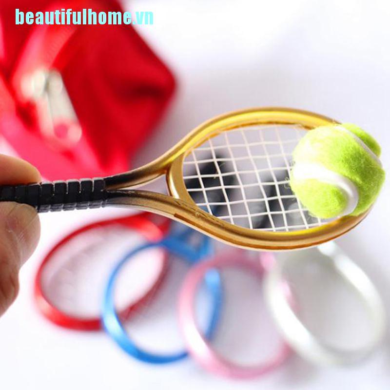 Bộ 2 Vợt Tennis Tỉ Lệ 1: 6 1: 12 Dành Cho Búp Bê