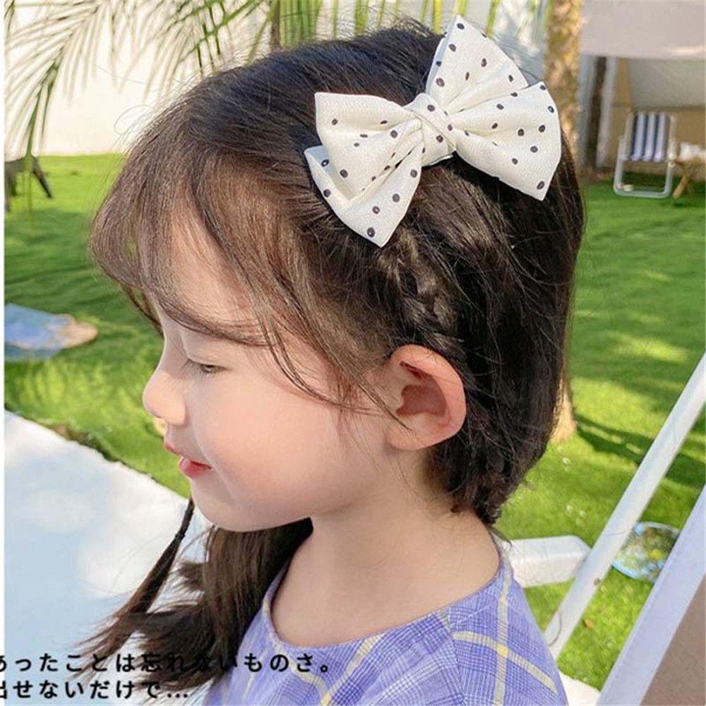 Bộ 8 Kẹp Tóc Nơ Xinh Xắn Cho Bé Gái