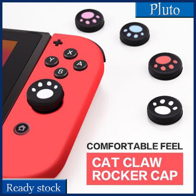 SONY (MớI) Nút BấM HìNh DấU Chân MèO Dễ Thương BằNg Silicon Cho Tay CầM Chơi Game Nintendo