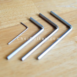 Lục giác chỉnh đàn guitar / Lục lăng / Size 4mm - 1.2mm / Sử dụng cho hầu hết Guitar/Bass