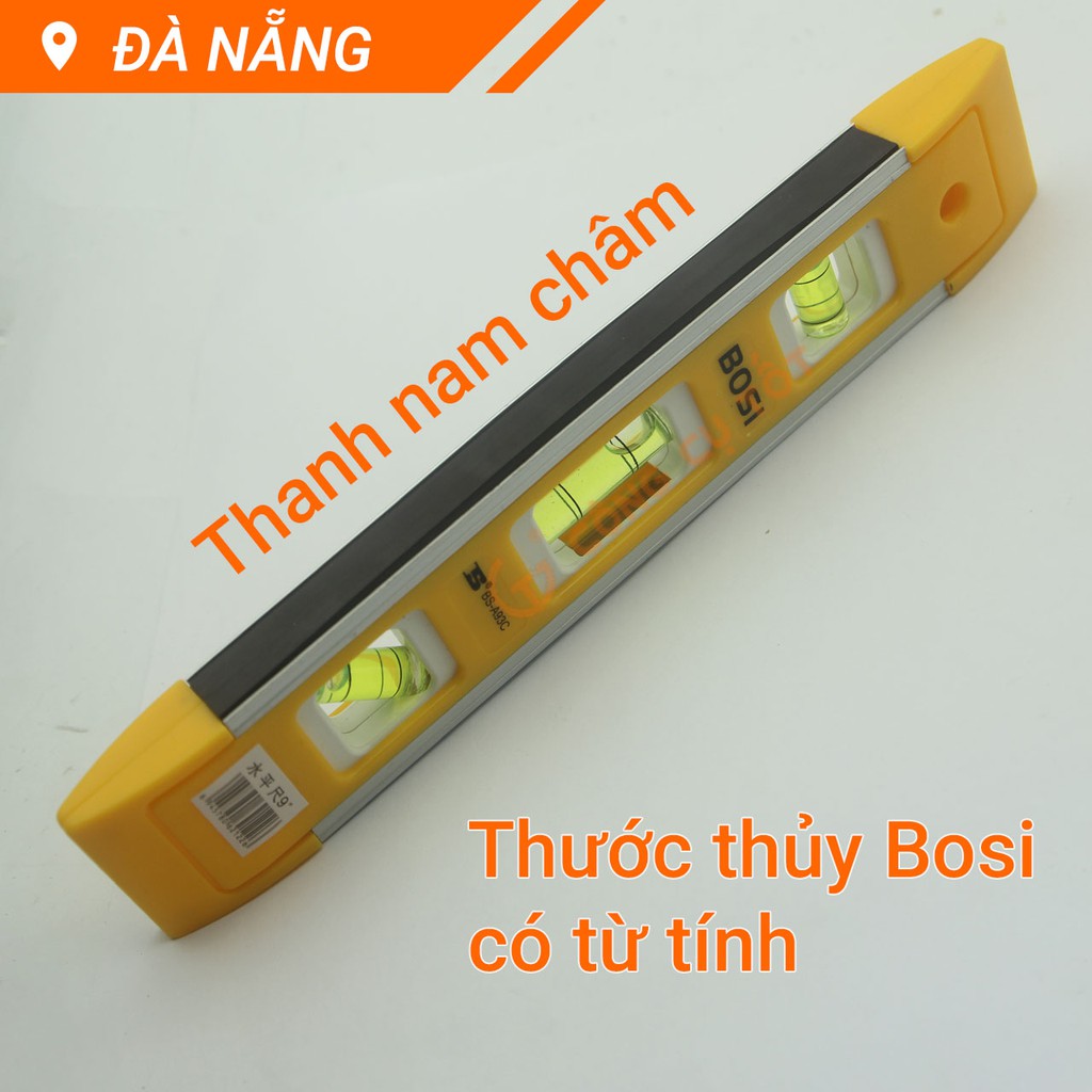 Thước thủy nivo từ 20cm Bosi