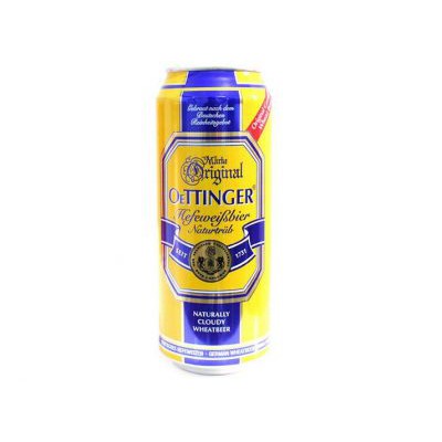 Bia béo Oettinger 4,95% Đức - lon cao 500ml