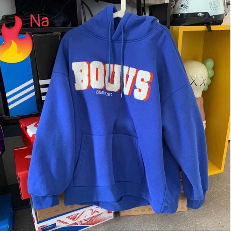 Áo hoodie BOUYS mũ 2 lớp NA7