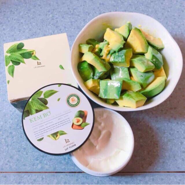 Kem Body Bơ ❤ Lá Organic ❤ Kem Dưỡng Da Body Bơ Lá, Dưỡng Trắng Toàn Thân