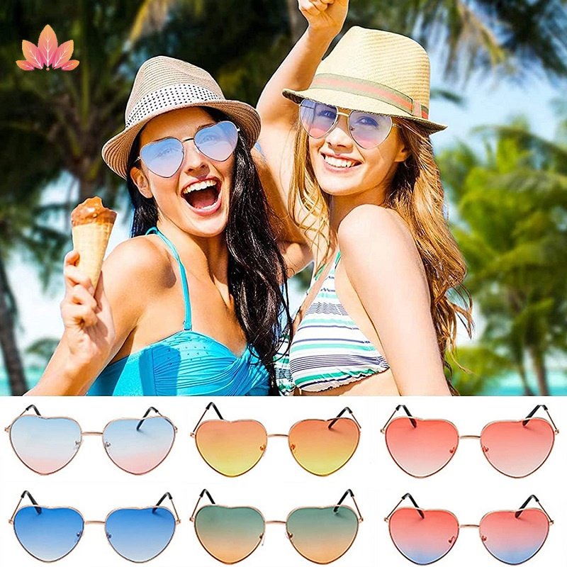Kính Mát Hình Trái Tim Thời Trang Cho Nữ JP5