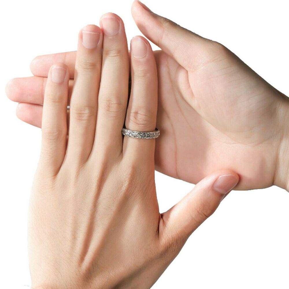 Nhẫn Hình Quả Bóng Thiên Văn Học Thời Trang Dành Cho Cặp Đôi