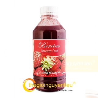 Sinh tố Berrino Dâu chai 1 lít – thegioinguyenlieu.vn