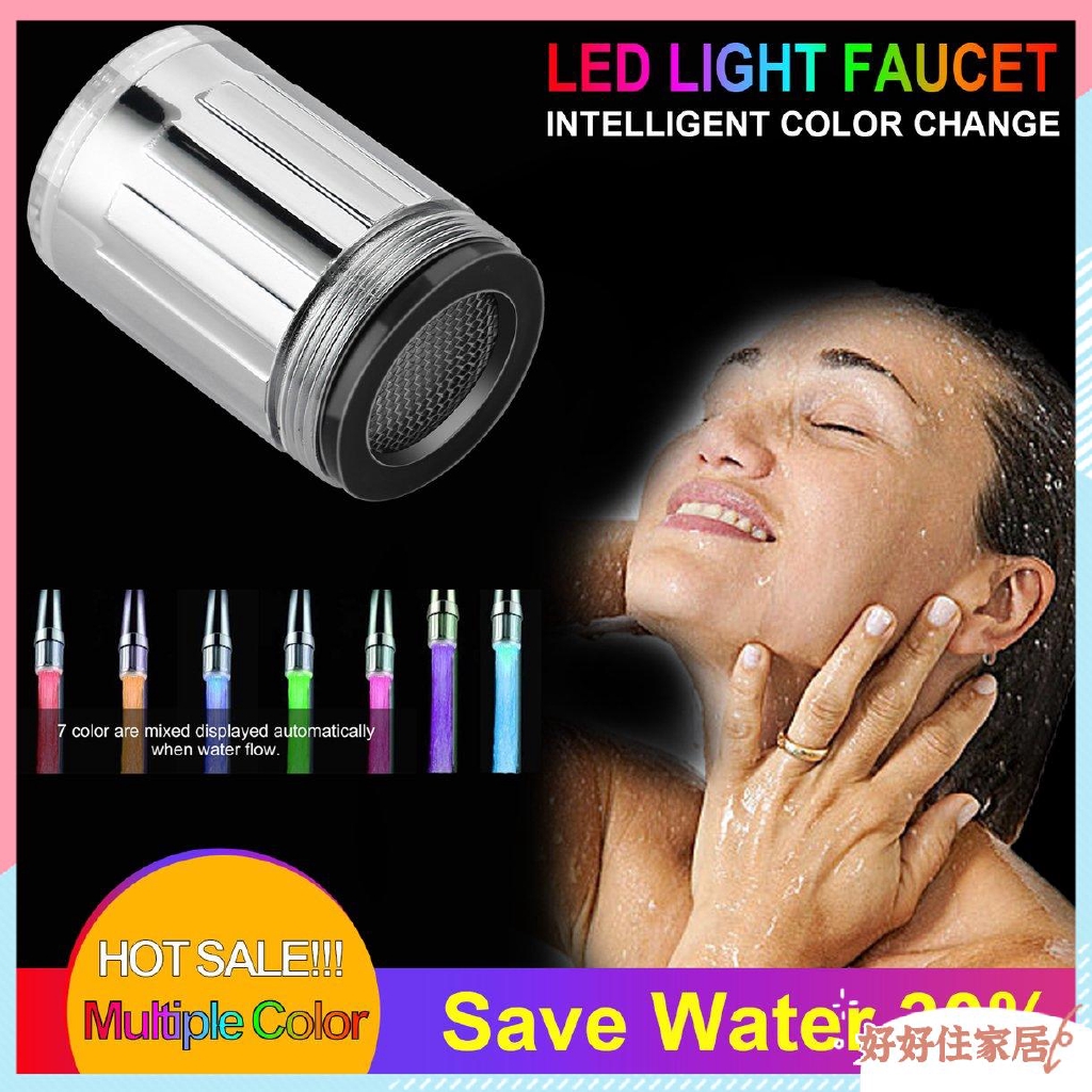 Đầu lọc vòi nước có đèn led 7 màu sắc độc đáo