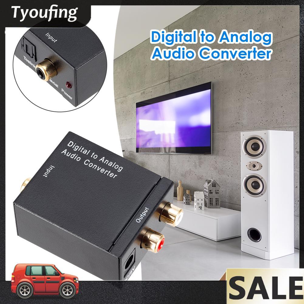 RCA Bộ Chuyển Đổi Âm Thanh Kỹ Thuật Số Sang Analog