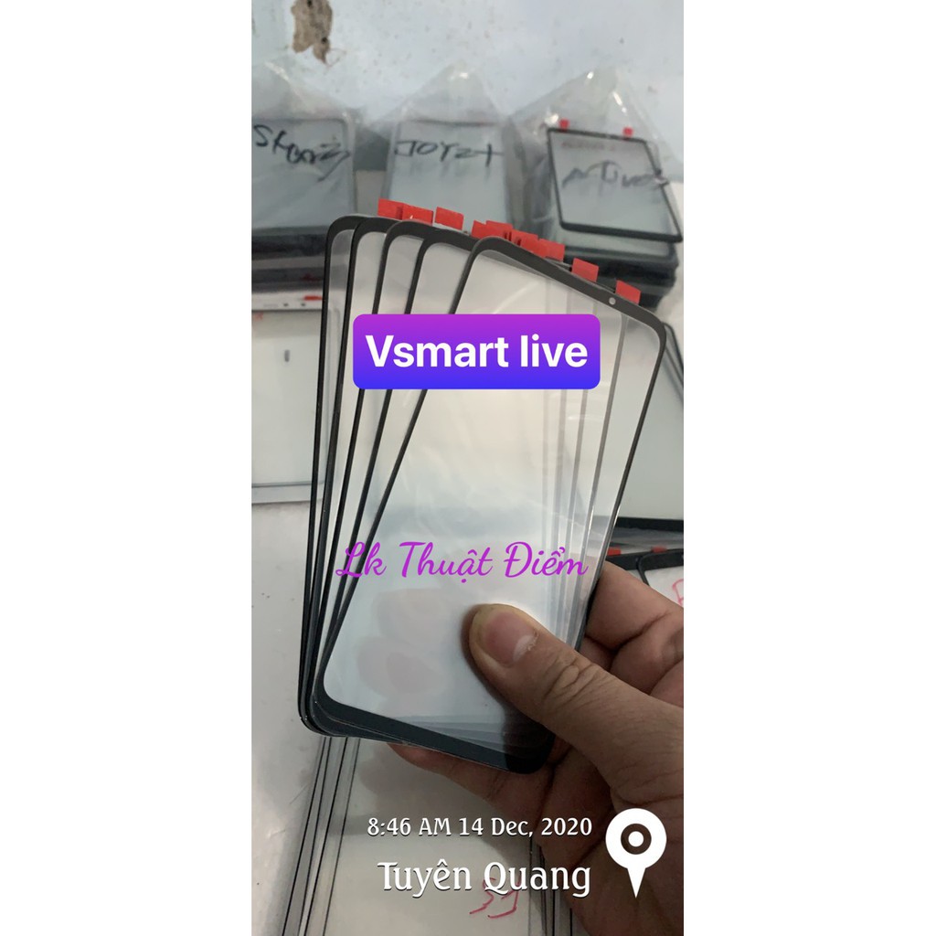 kính vsmart live - kính ép màn hình ko phải cường lực