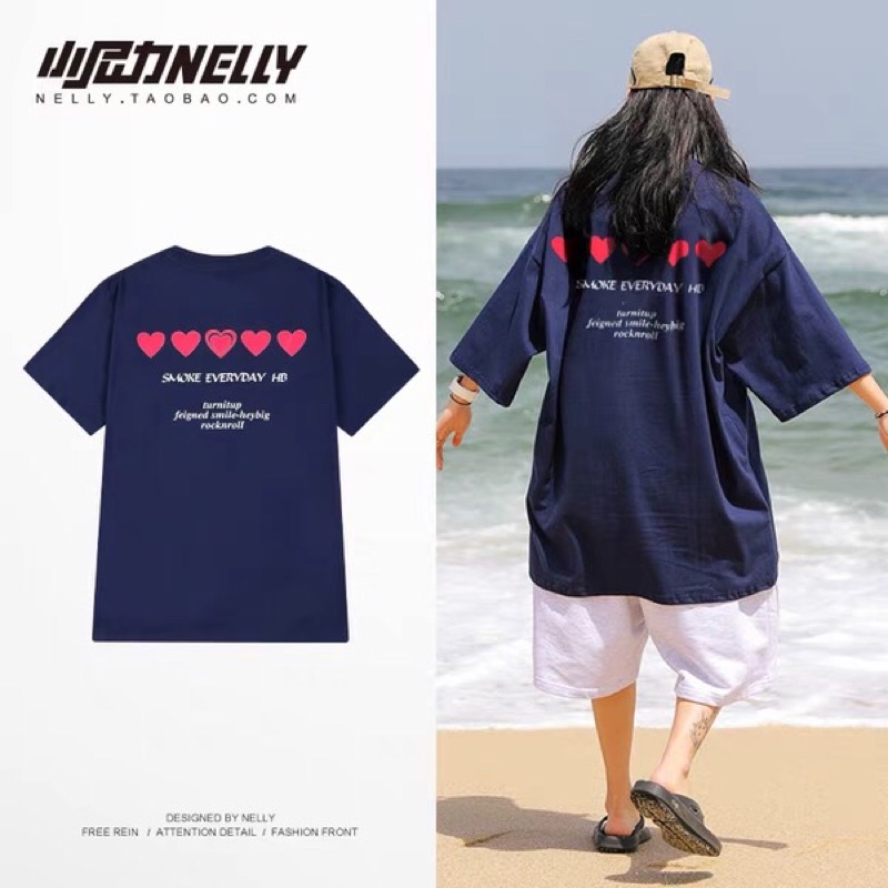 Áo phông nelly heybig sale (có sẵn) asl turnitup