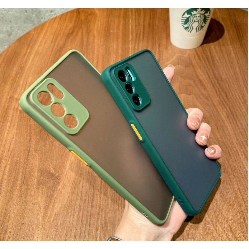 Ốp lưng Oppo Reno4 Reno4 pro Reno5 Reno6-5g Reno6z 5g - Ốp điện thoại nhựa PC đa sắc màu