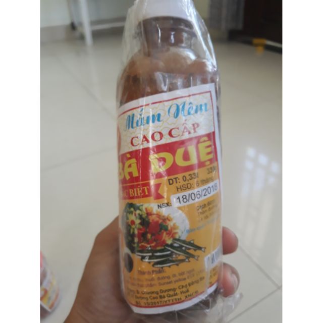 mắm nêm 330ml Bà Duệ nổi tiếng HUẾ