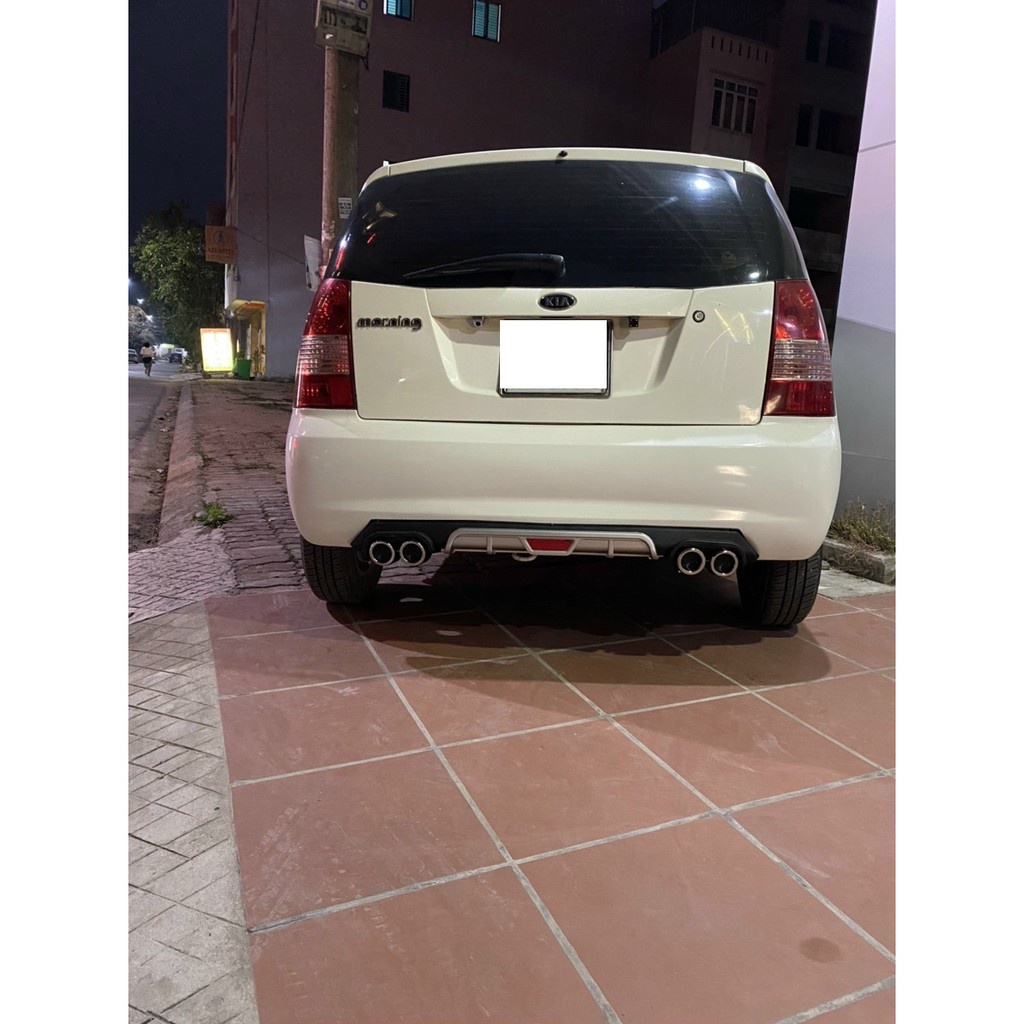 Lippo, Lip Chia Pô,Ốp Cản Sau Cho xe Kia Morning Hàng Cao Cấp Loại 1