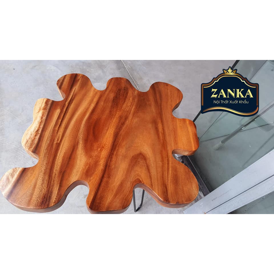 Bàn trà Gỗ Me Tây Nguyên Tấm VĨnh Phúc
