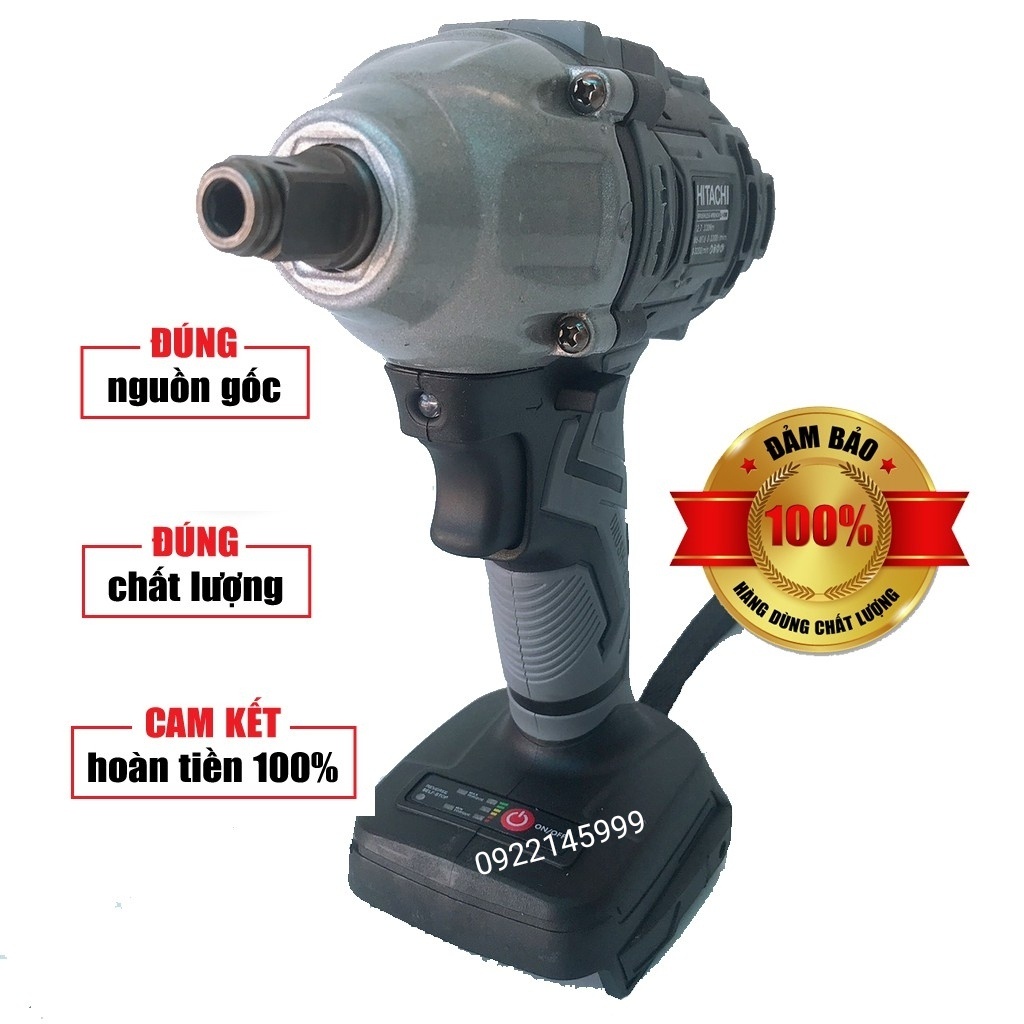 Thân máy siết bulong không than đầu vít 2 trong 1