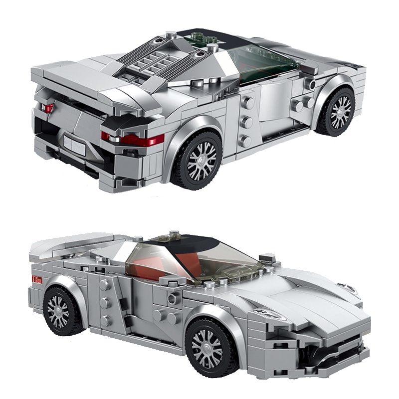 Mô Hình Đồ Chơi Lego Xe Hơi Porsche 918 PANLOSBRICK 666005 Bộ 298 Miếng LEGO Xếp Hình Dùng Làm Quà Tặng Sinh Nhật Cho Bé