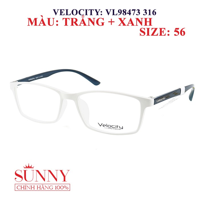 Kính cận Velocity VL98573 - hàng chính hãng-bảo hành vĩnh viễn