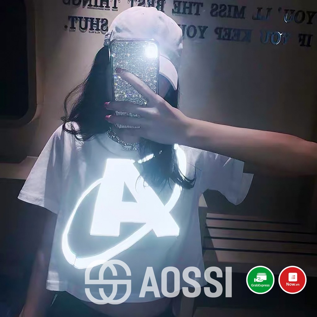 Áo thun phản quang croptop AOSSI - AMÓC - A002