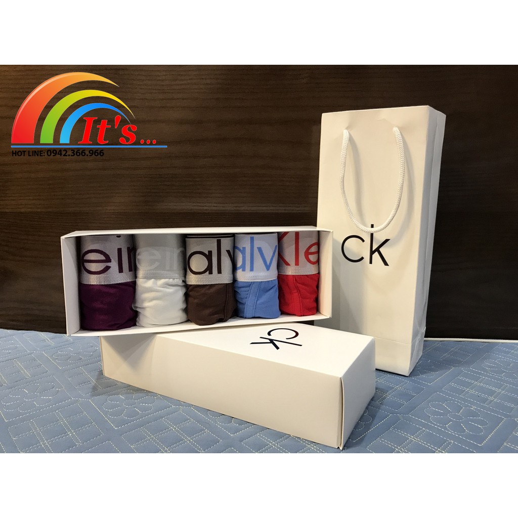 Quần lót Nam C.K boxer-hộp 5 chiếc