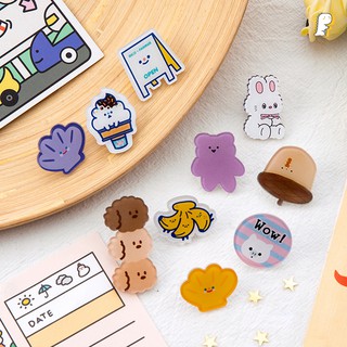 [Hàng có sẵn] Set 3 ghim cài Hoạt hình