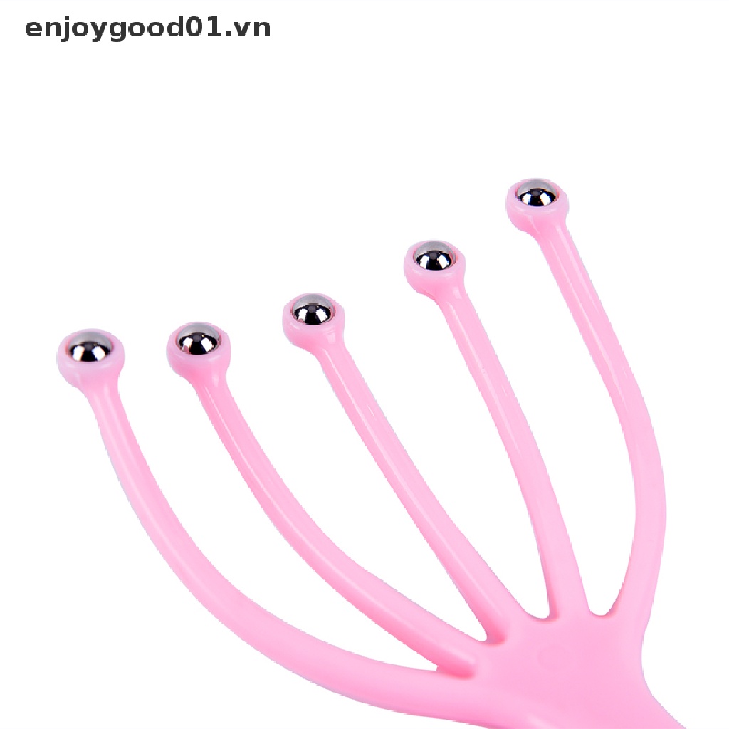 (Hàng Mới Về) 5 Dụng Cụ Mát Xa Ngón Tay Bằng Thép