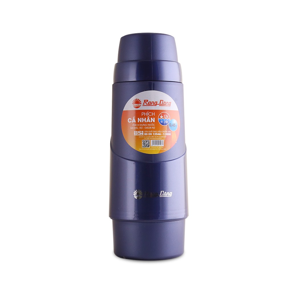 Phích ✌️GIỮ NHIỆT✌️ mini có DÂY ĐEO 450ml Rạng Đông RD 04528 N2