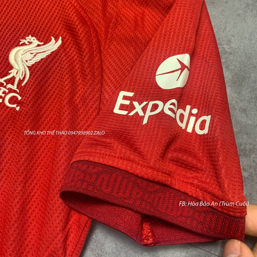 Set Bộ Quần Áo Bóng Đá CLB Liverpool Sân Nhà/ Sân Khách Mẫu mới nhất 2023 - Vải Thái chuẩn Áo Thi Đấu