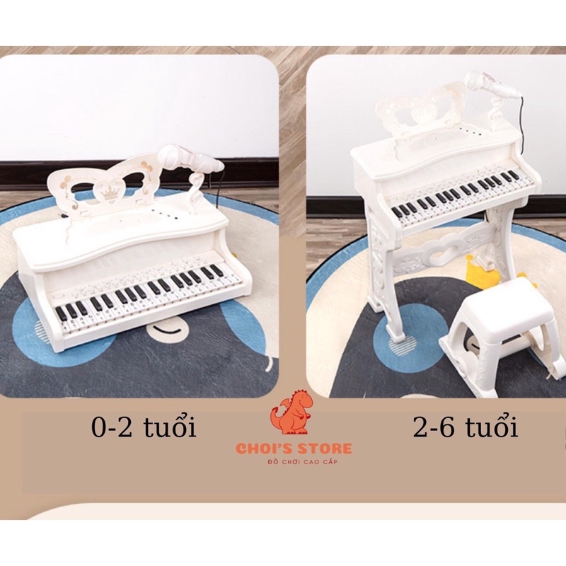 Đàn piano cao cấp kết nối mp3, điện thoại (kèm ghế, Mic)