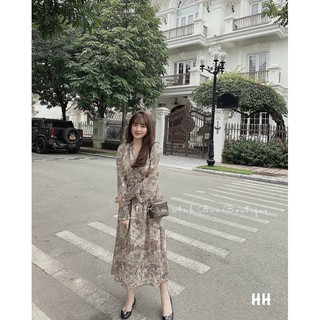 bán sỉ váy voan dài tay sll