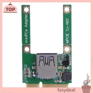 (Fas) Card Chuyển Đổi Mini Pci-E Sang Usb 3.0 Pci-E Sang Usb 3.0