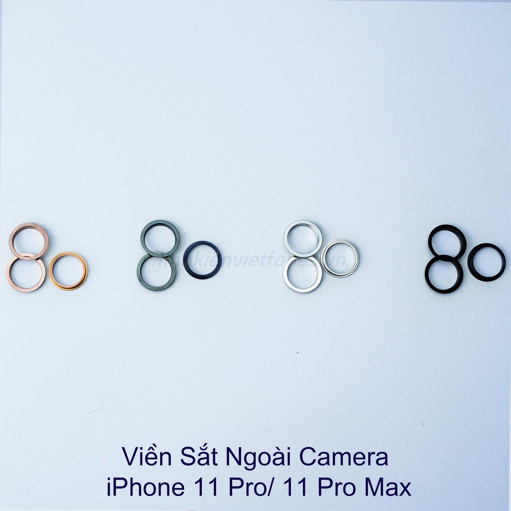 Vòng sắt camera iPhone 11 Pro - 11 Pro Max