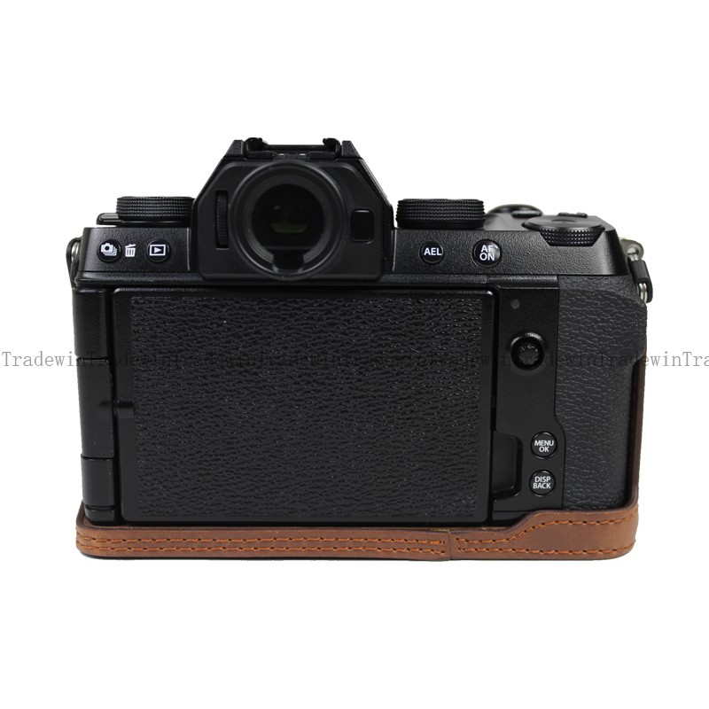 Bao Da PU Cho Máy Ảnh Fujifilm Xs10 X-S10 Có Dây Đeo