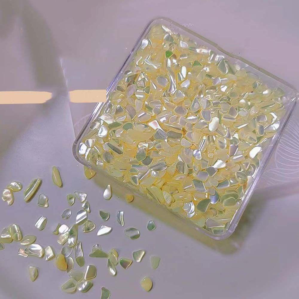 Lọ Phụ Kiện Kim Tuyến Trang Trí Móng Tay 3D Thời Trang DIY|Vỏ Sò Trang Trí Móng Tay