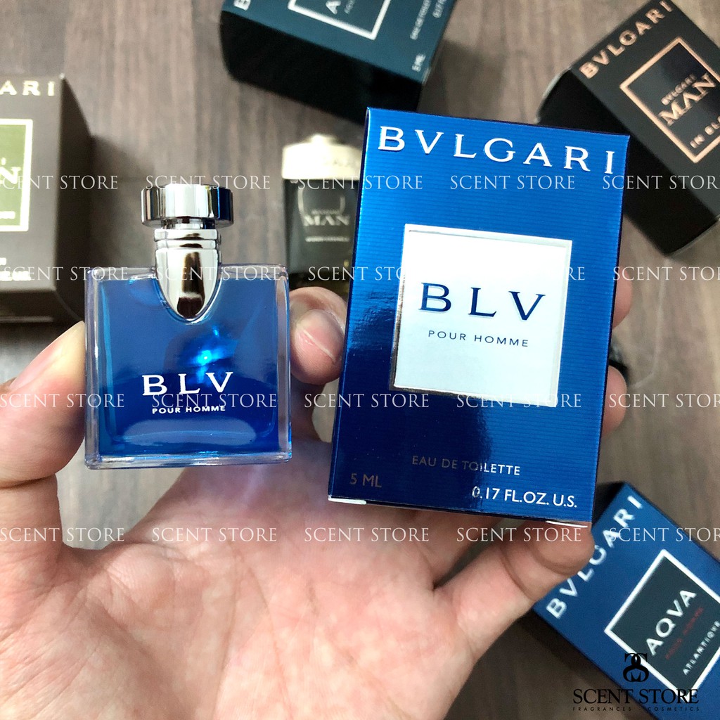 Scentstorevn - Mini chính hãng nước hoa BVLGari Aqva pour homme, Aqva Atlantiqve, Man in Black [5ml] | BigBuy360 - bigbuy360.vn