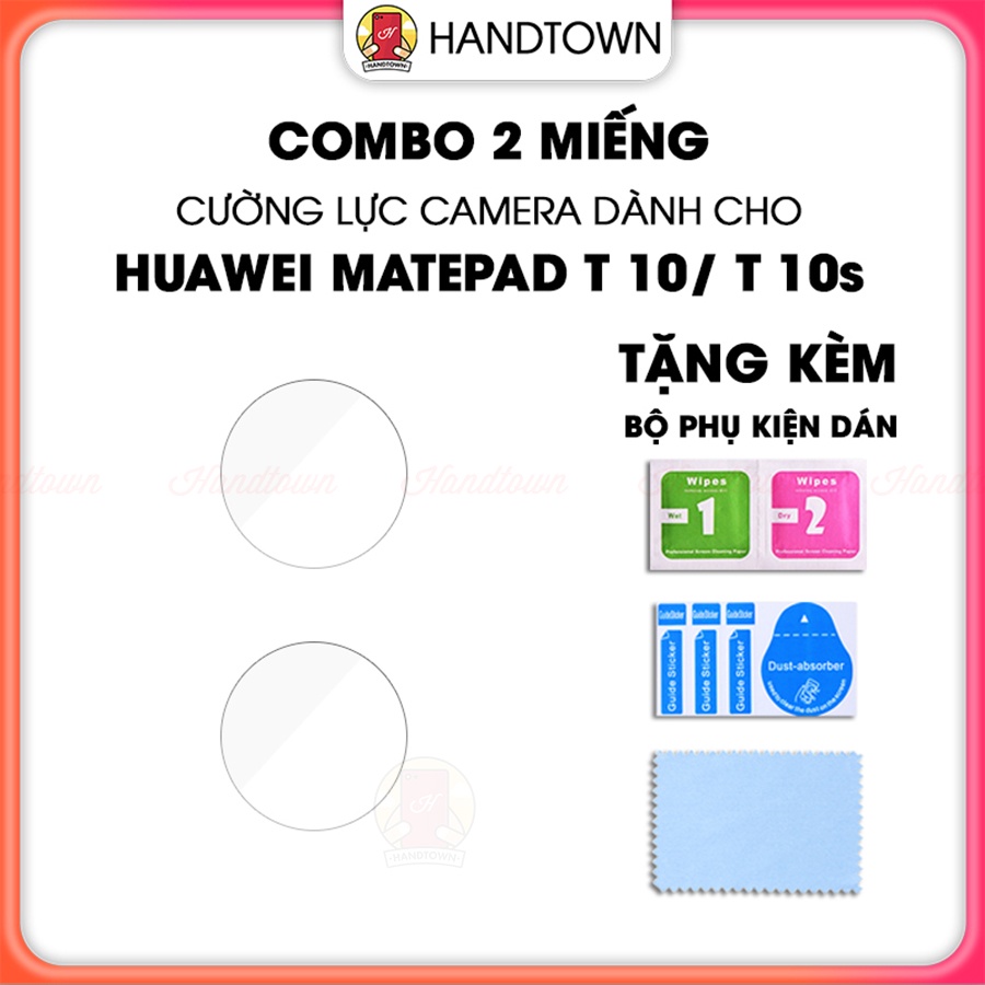 Kính Cường Lực Camera Huawei MatePad T 10 T 10s Chống Xước Chống Va Đập Bảo Vệ Cụm Camera Cực Tốt Handtown