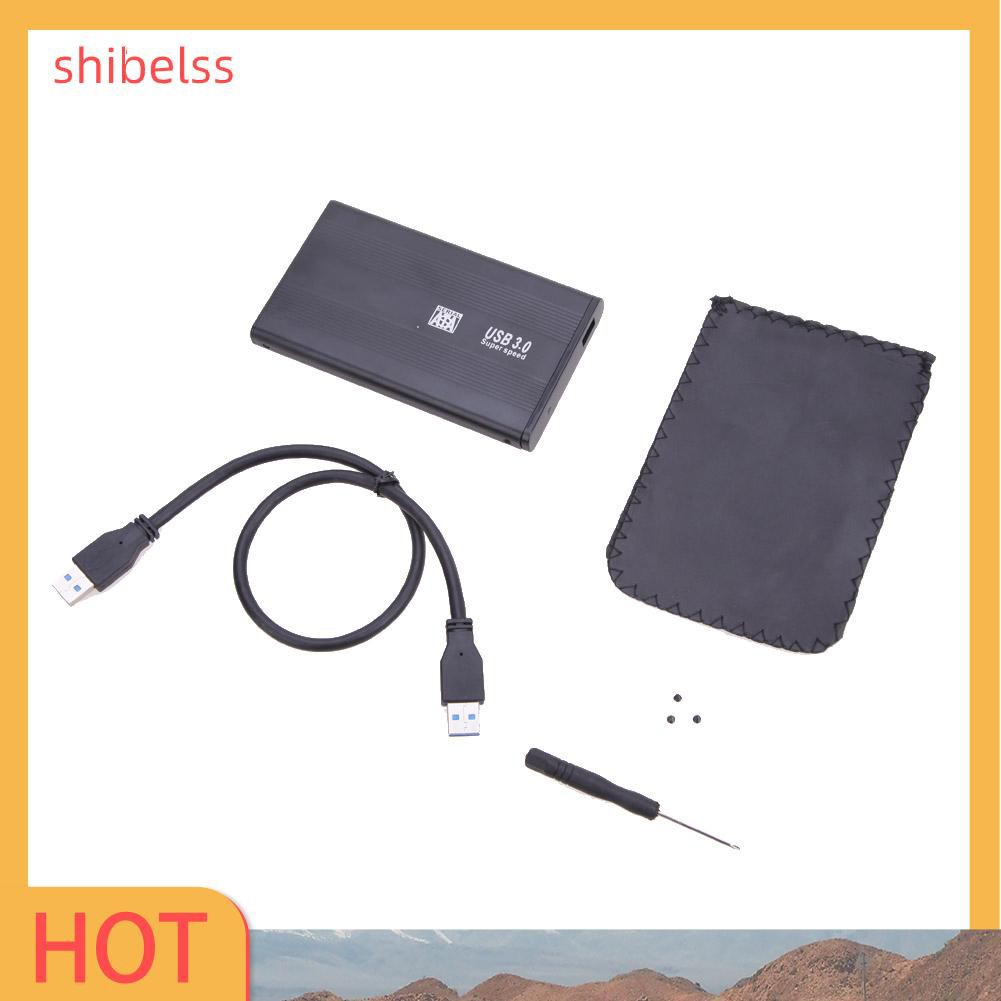 Hộp Đựng Ổ Cứng Di Động Shibelss Usb 3.0 Sata 2.5 " | BigBuy360 - bigbuy360.vn
