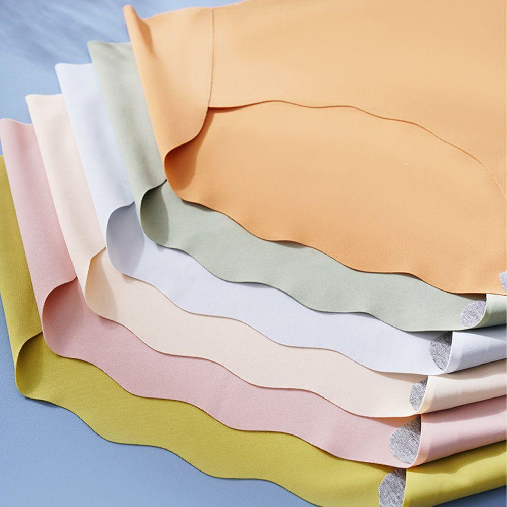 OCEANMAP Quần Lót Cotton Lụa Mềm Không Đường May Lưng Vừa Quyến Rũ Cho Nữ